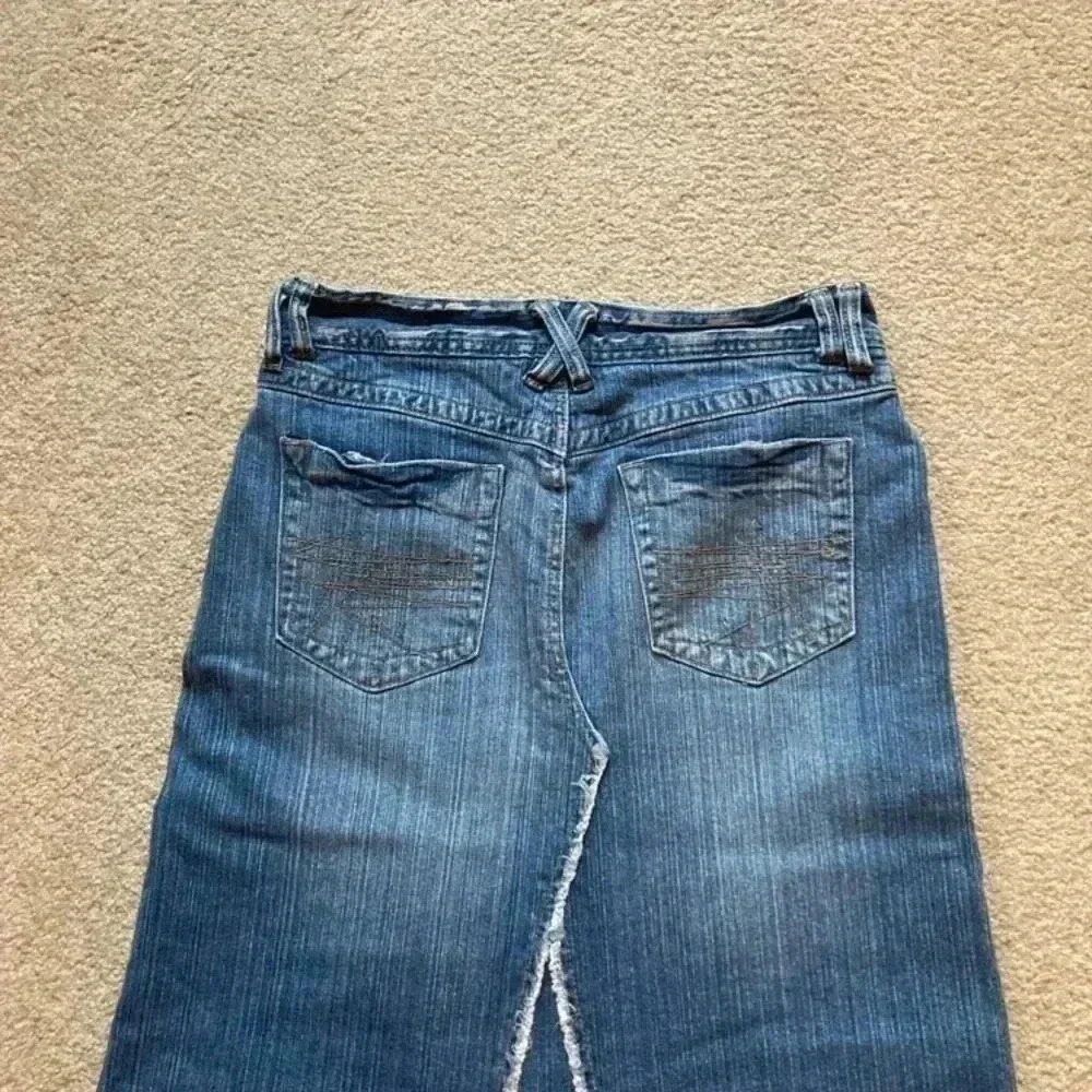 Mudd maxi denim vintage skirt in size 7 - Picture 5 of 7